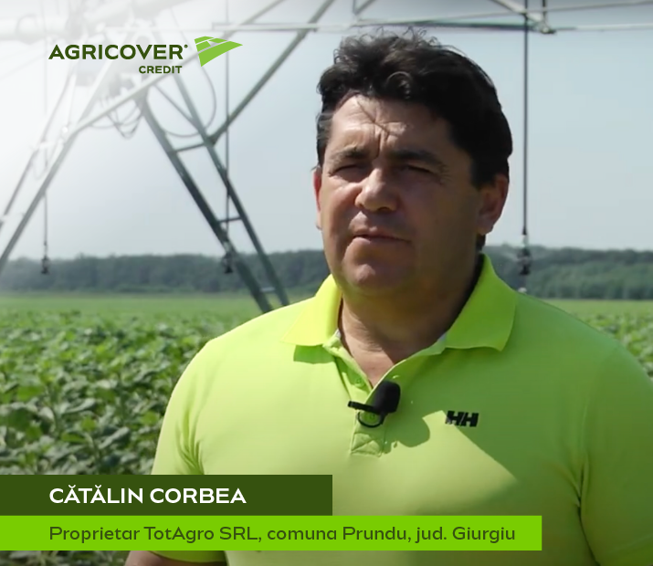 Cătălin Corbea, about the advantages of collaboration with Agricover Credit IFN: 